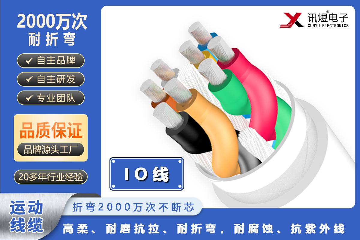 （4）蘇州訊煜電子,高柔運動線纜（2000萬次）,訊煜高柔運動線纜-IO線（2000萬次）_230